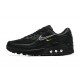 Men Nike Air Max 90 Black and Yellow Running Shoes