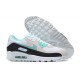 Men Nike Air Max 90 Blue Beige and Grey Running Shoes