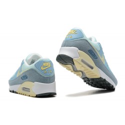 Men Nike Air Max 90 Blue White DM2829-001 Running Shoes