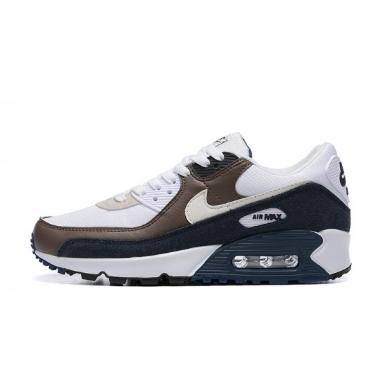 Men Nike Air Max 90 Brown Grey and Black Running Shoes