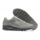 Men Nike Air Max 90 Grey Running Shoes