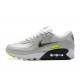 Men Nike Air Max 90 Grey White and Black Running Shoes