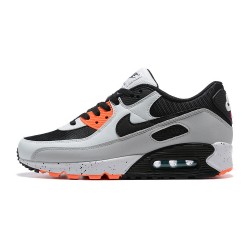 Men Nike Air Max 90 Orange Black DC9845-100 Running Shoes