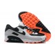 Men Nike Air Max 90 Orange Black DC9845-100 Running Shoes