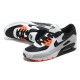 Men Nike Air Max 90 Orange Black DC9845-100 Running Shoes