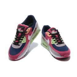 Men Nike Air Max 90 Pink Green DM0035-500 Running Shoes