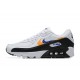 Men Nike Air Max 90 White Black FD0654-400 Running Shoes