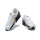 Men Nike Air Max 90 White Black FD0654-400 Running Shoes