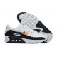 Men Nike Air Max 90 White Black FD0654-400 Running Shoes