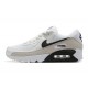 Men Nike Air Max 90 White Grey CW7483-100 Running Shoes