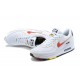 Men Nike Air Max 90 White and Red Running Shoes