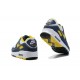 Men Nike Air Max 90 Yellow Blue DC9845-101 Running Shoes