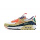 Men Nike Air Max 90 Yellow Orange CZ9078-784 Running Shoes