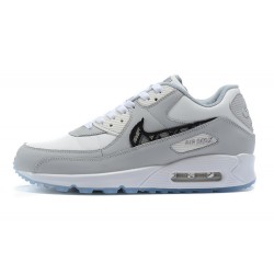 WMNS/Men Nike Air Max 90 Grey White CN8607-002 Running Shoes