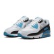 WMNS/Men Nike Air Max 90 Laser Blue and White Running Shoes