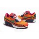 WMNS/Men Nike Air Max 90 Orange Pink Running Shoes