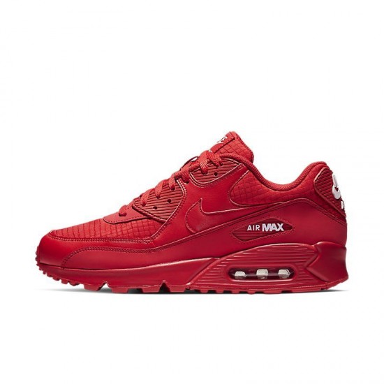 WMNS/Men Nike Air Max 90 Red Running Shoes