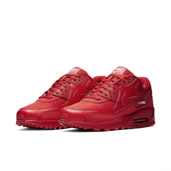 WMNS/Men Nike Air Max 90 Red Running Shoes