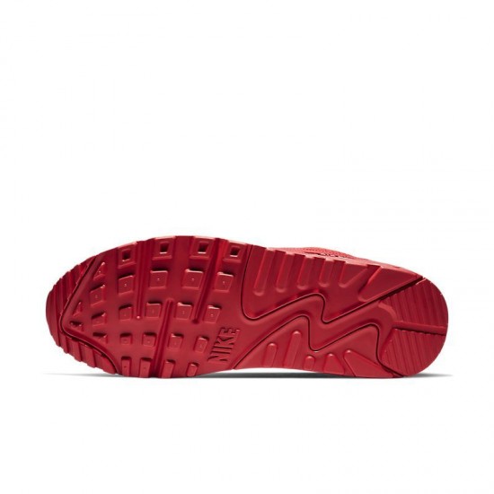 WMNS/Men Nike Air Max 90 Red Running Shoes