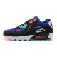 WMNS/Men Nike Air Max 90 Supernova Blue White CW6018-001 Running Shoes