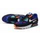 WMNS/Men Nike Air Max 90 Supernova Blue White CW6018-001 Running Shoes