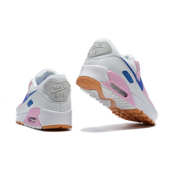 WMNS Nike Air Max 90 White Pink DX3316-100 Running Shoes