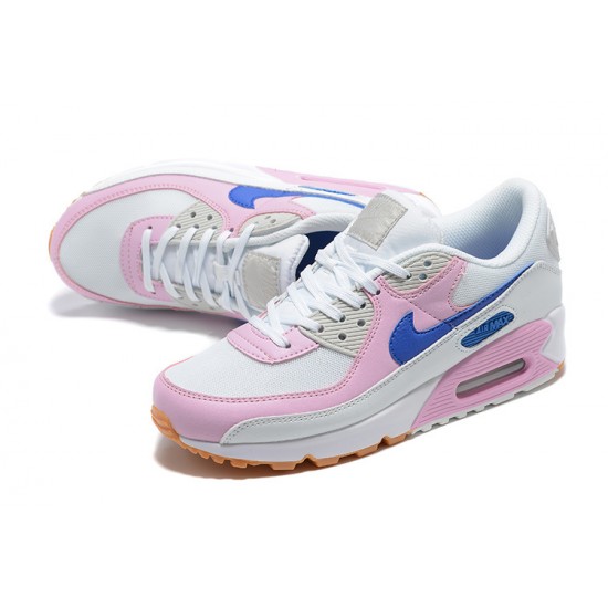 WMNS Nike Air Max 90 White Pink DX3316-100 Running Shoes