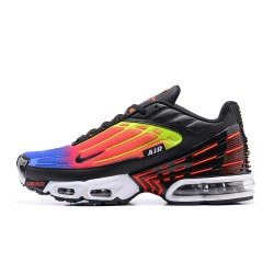 Men Nike Air Max Plus 3 Black Blue Red DR8602-001 Running Shoes