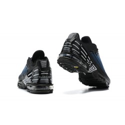 Men Nike Air Max Plus 3 Black Blue Running Shoes