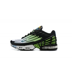 Men Nike Air Max Plus 3 Black Green DM2835-001 Running Shoes