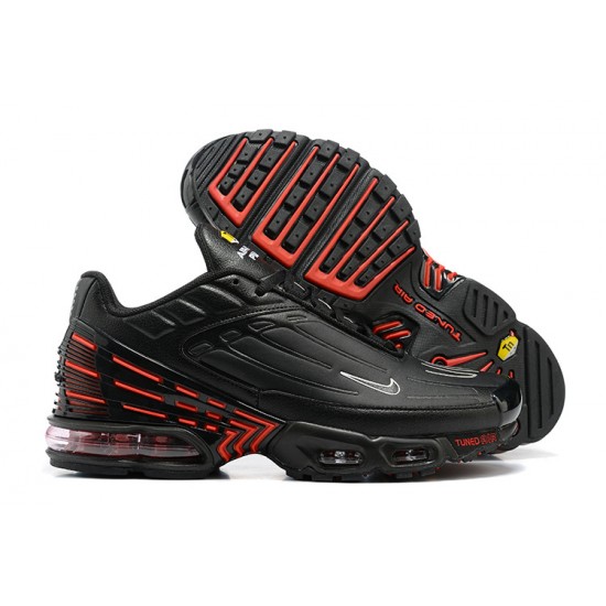 Men Nike Air Max Plus 3 Black Red CK6716-011 Running Shoes