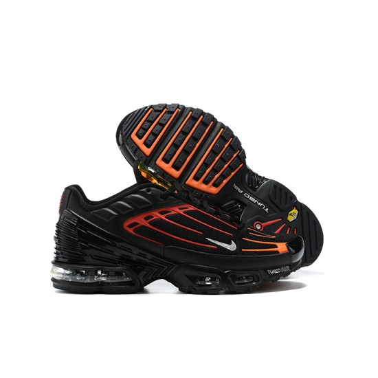 Men Nike Air Max Plus 3 Black Red CV1643-001 Running Shoes