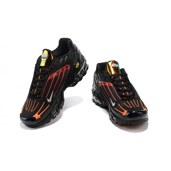 Men Nike Air Max Plus 3 Black Red CV1643-001 Running Shoes