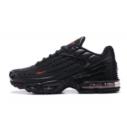 Men Nike Air Max Plus 3 Black Running Shoes