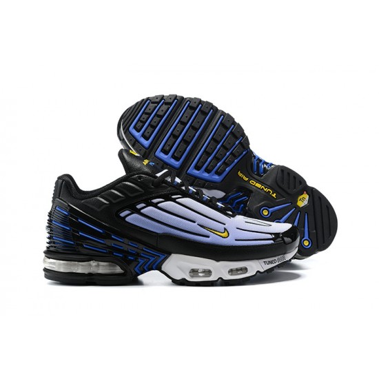 Men Nike Air Max Plus 3 Blue Black CD6871-001 Running Shoes