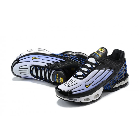 Men Nike Air Max Plus 3 Blue Black CD6871-001 Running Shoes