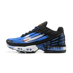 Men Nike Air Max Plus 3 Blue White and Black DR8588-400 Running Shoes