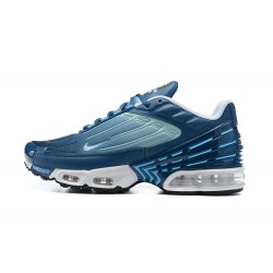 Men Nike Air Max Plus 3 Blue and White Running Shoes