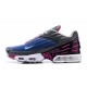 Men Nike Air Max Plus 3 Grey Blue and Purple Running Shoes