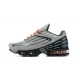 Men Nike Air Max Plus 3 Grey Orange and Black DM2560-001 Running Shoes