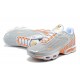 Men Nike Air Max Plus 3 Grey Orange and Silver Running Shoes