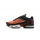 Men Nike Air Max Plus 3 Orange Black CD7005-001 Running Shoes