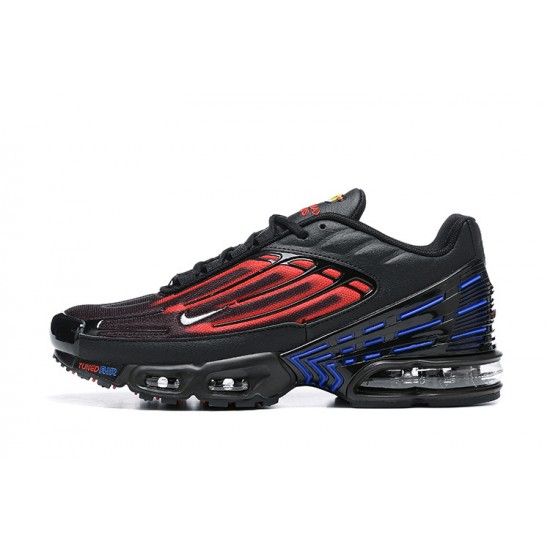 Men Nike Air Max Plus 3 Red Black FN7806-001 Running Shoes