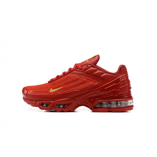 Men Nike Air Max Plus 3 Red CK6715-600 Running Shoes