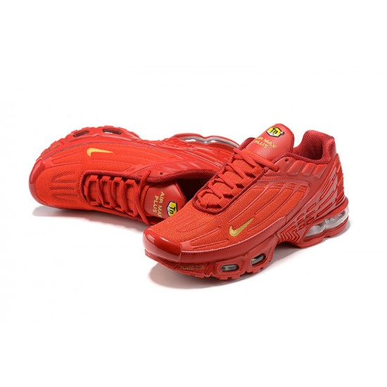 Men Nike Air Max Plus 3 Red CK6715-600 Running Shoes