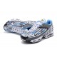 Men Nike Air Max Plus 3 White Blue and Grey Running Shoes