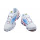 Men Nike Air Max Plus 3 White Blue and Red Running Shoes