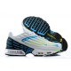 Men Nike Air Max Plus 3 White Blue and Yellow DV7138-100 Running Shoes