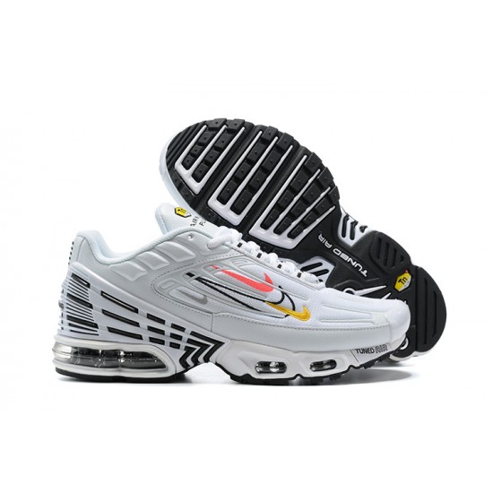 Men Nike Air Max Plus 3 White DN6993-100  Running Shoes