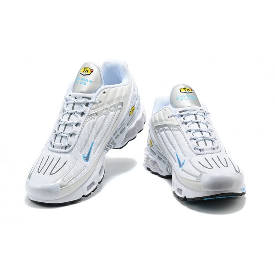 Men Nike Air Max Plus 3 White DR0140-100 Running Shoes